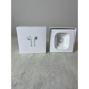 Apple‎ Original AirPods 1st Gen EMPTY RETAIL BOX ONLY with Tray MV7N2AM